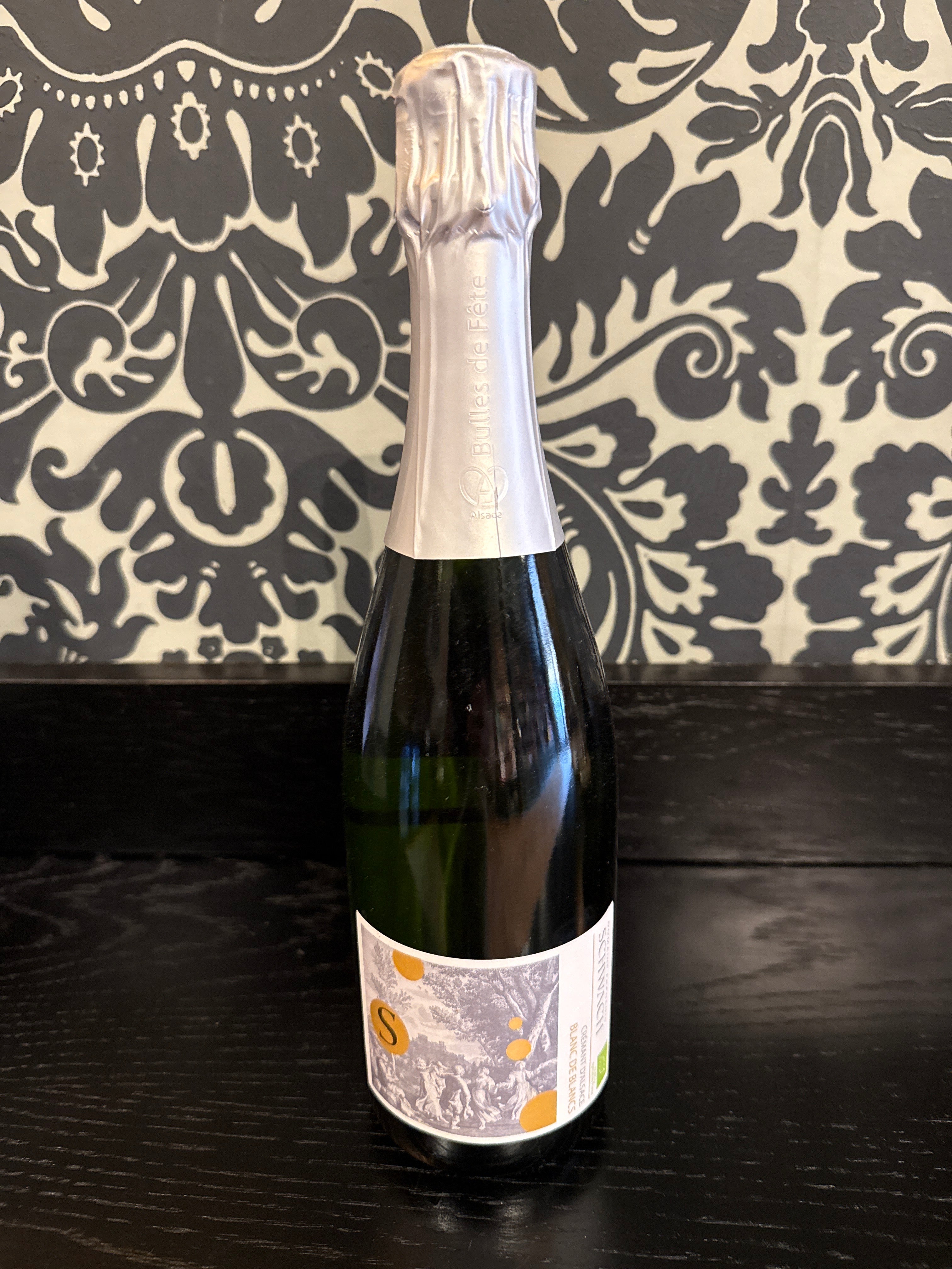 Bottle of Cremant d'Alsace, Blanc de Blanc