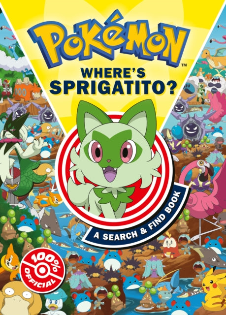 9780008682361, Pokemon Where's Sprigatito: A Search & Find Book