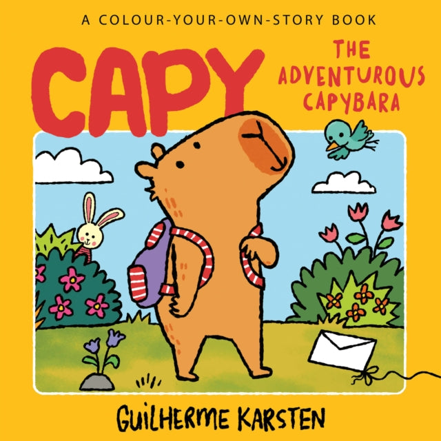 9780008807993, CAPY - The Adventurous Capybara: A Colour-Your-Own-Story Book