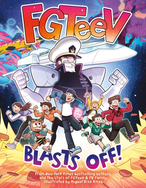 9780063260528, FGTeeV: Blasts Off! : A Graphic Novel