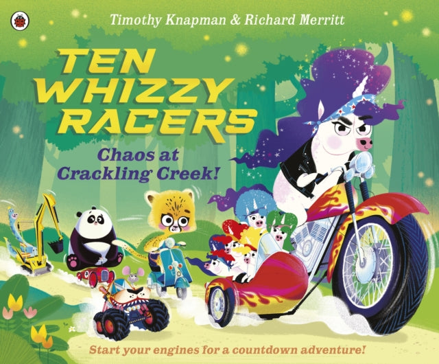 9780241712955-Ten Whizzy Racers: Chaos at Crackling Creek