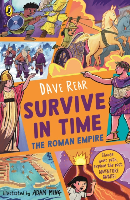 9780241740699, Survive in Time: The Roman Empire