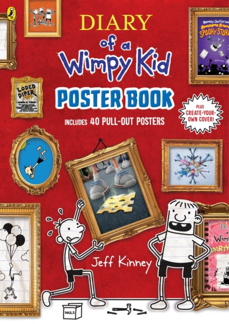 9780241820858, Diary of a Wimpy Kid Poster Book (Includes 40 Pull-Out Posters)