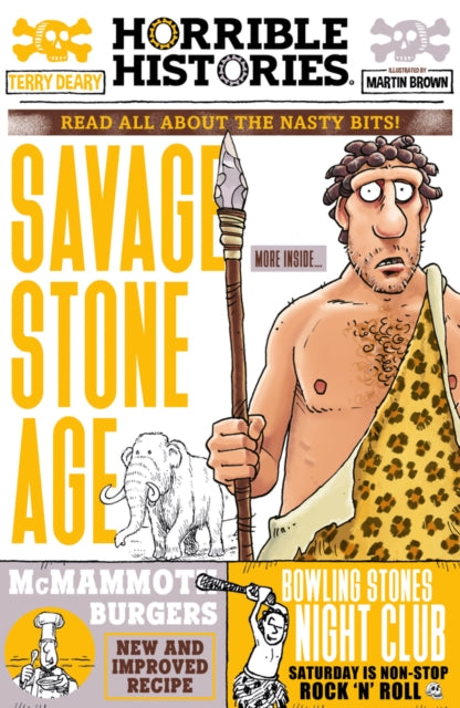 9780702319105-Savage Stone Age (newspaper edition)
