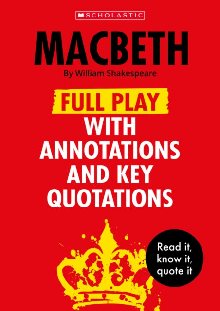 9780702336676, Macbeth: Full Play with Annotations and Key Quotations