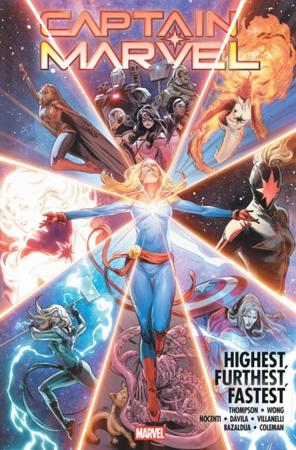9781302955786, Captain Marvel: Highest, Furthest, Fastest Omnibus
