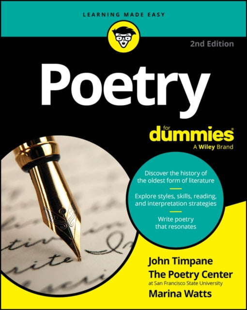 9781394375554, Poetry For Dummies