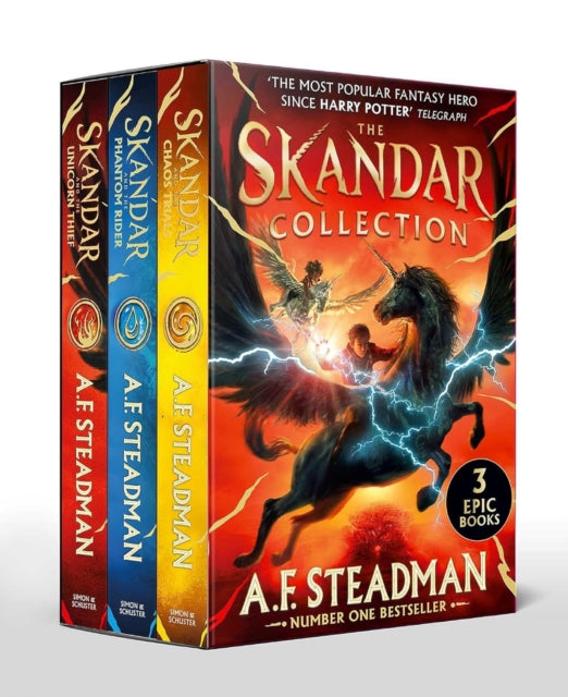 9781398556256, The Skandar Collection : Books 1 - 3 Boxed Set