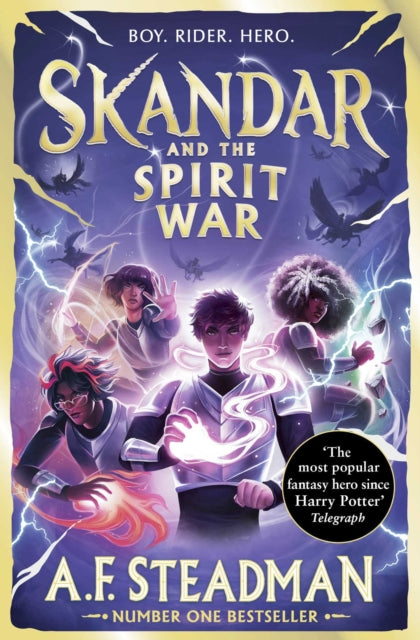 9781398561380, Skandar and the Spirit War : GO ALL IN for the National Year of Reading with the unmissable finale to the biggest fantasy adventure series since Harry Potter! Volume 5