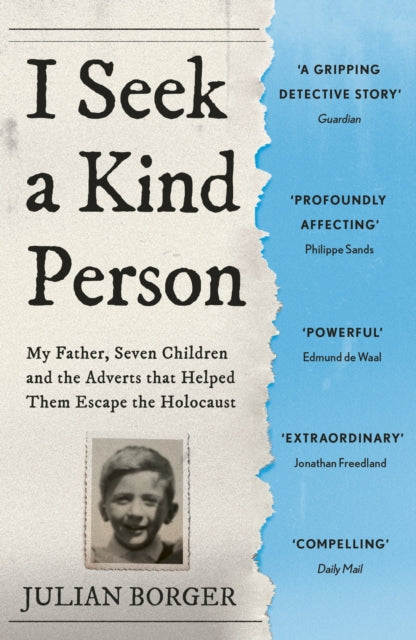 9781399803311-I Seek a Kind Person : My Father, Seven Children and the Adverts that Helped Them Escape the Holocaust