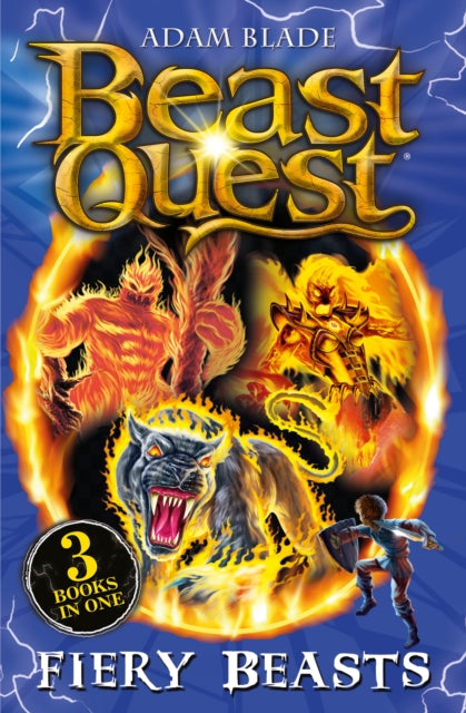 9781408374023-Beast Quest bind-up: Fiery Beasts