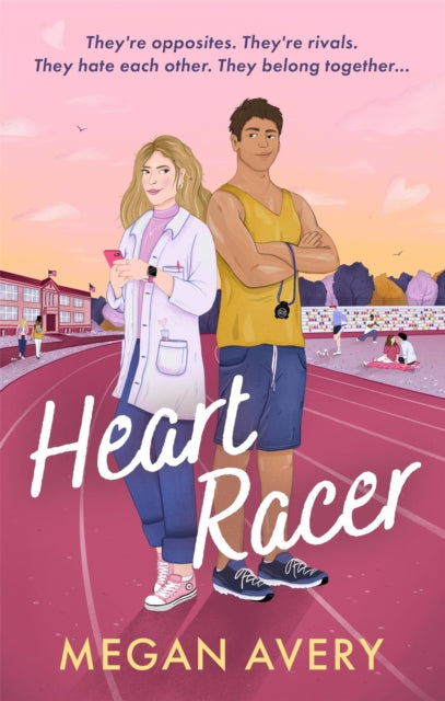 9781408724804, Heart Racer : STEM meets sports romance in this spicy, slow-burn, nerd/jock, academic rivals rom com