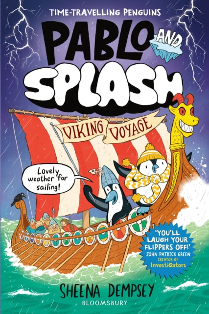9781526690876, Pablo and Splash: Viking Voyage : The hilarious NEW kids' graphic novel in the series about time-travelling penguins