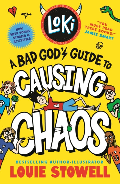9781529538243, Loki: A Bad God's Guide to Causing Chaos : Trickster Norse god turned school kid - the bestselling, wickedly funny, comics-style diary series featuring Loki and Thor for 8-12 year olds