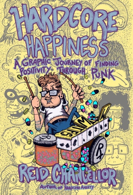 9781648413995, Hardcore Happiness : A Graphic Journey to Find Punk's Positivity