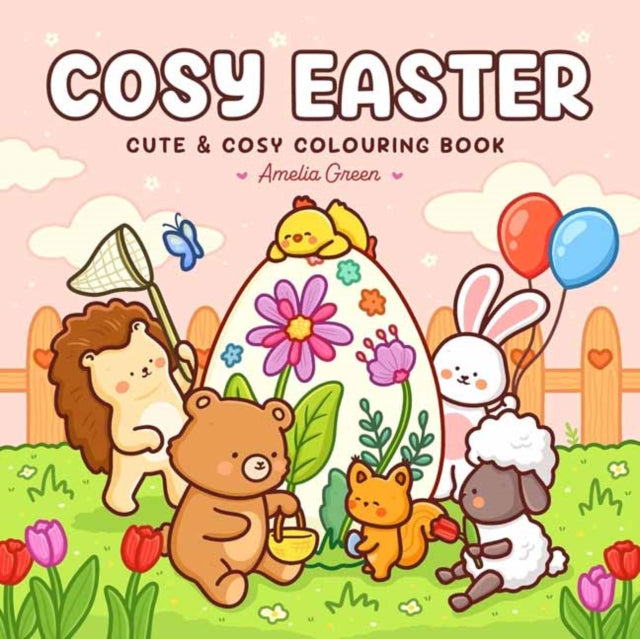 9781761359873, Cosy Easter : Cute & cosy colouring book