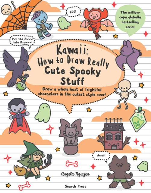 9781800922945, Kawaii: How to draw Really Cute Spooky Stuff : Draw a Whole Host of Frightful Characters in the Cutest Style Ever