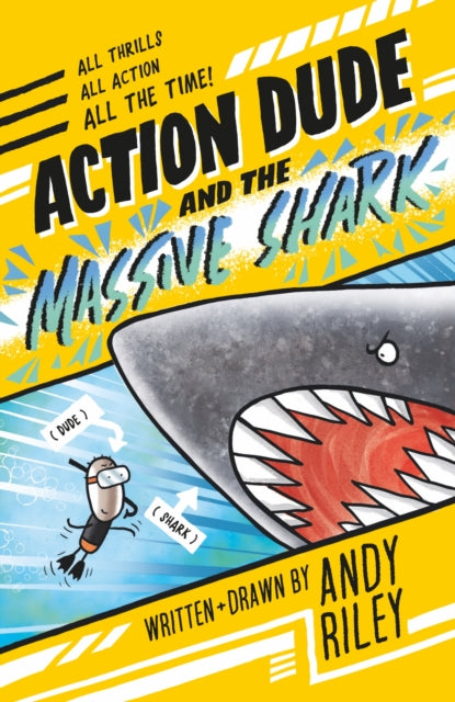 9781801301510-Action Dude and the Massive Shark : Book 3: an action-packed full-colour graphic novel perfect for readers 8+