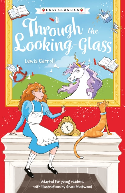 9781802631708, Children's Classics: Through The Looking-Glass (Easy Classics)