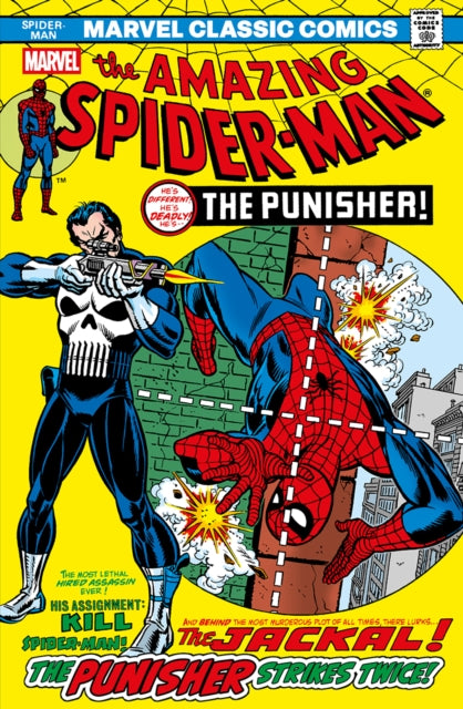 9781804914182, Marvel Classic Comics: Amazing Spider-Man: The Punisher Strikes