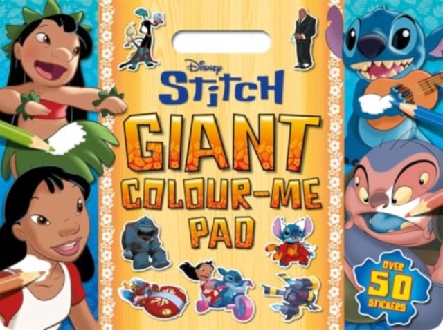 9781835447291-Disney Stitch: Giant Colour-Me Pad