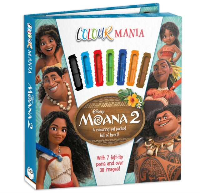 9781835448168-Disney Moana 2: Colourmania