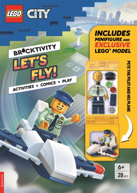9781837251759, LEGOr City: Let's Fly (with Pete the Pilot minifigure and exclusive plane model)
