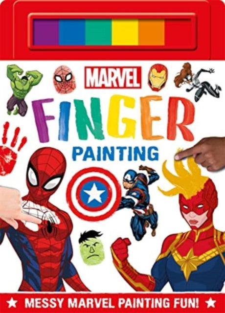9781837713394-Marvel: Finger Painting