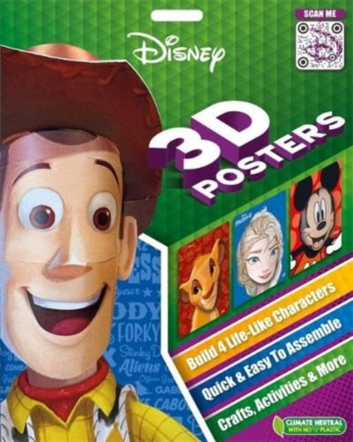 9781837714186-Disney: 3D Posters