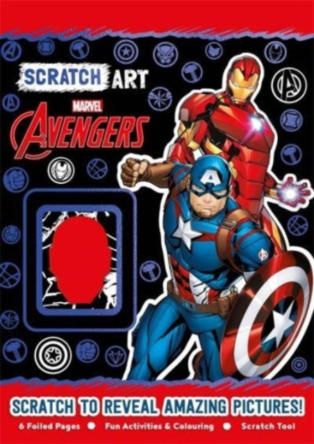 9781837714490-Marvel Avengers: Scratch Art