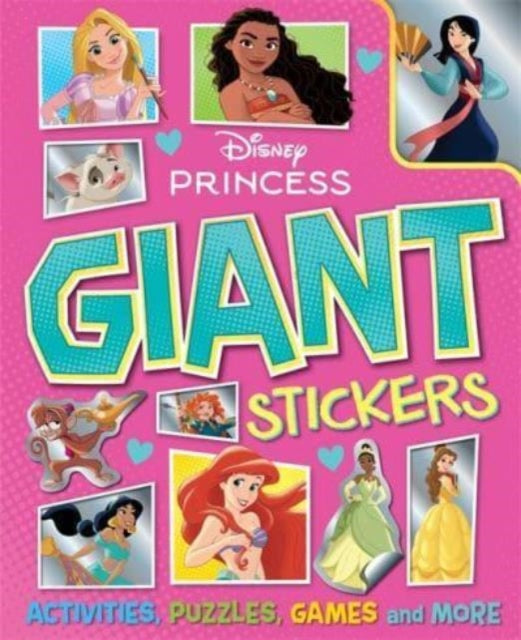 9781837951338-Disney Princess: Giant Stickers