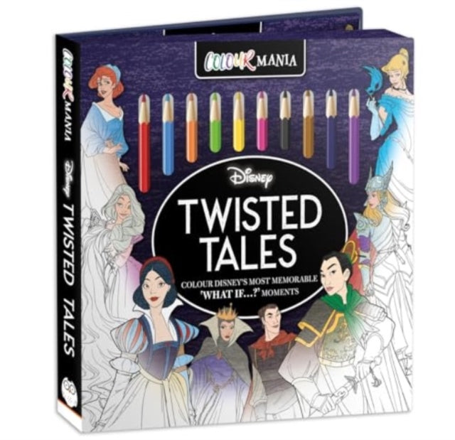 9781837959105-Disney: Twisted Tales Colourmania