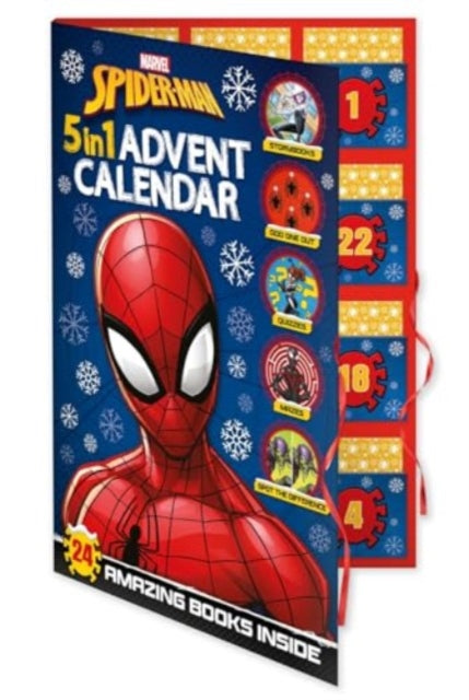 9781837959198-Marvel Spider-Man: 5-in-1 Advent Calendar