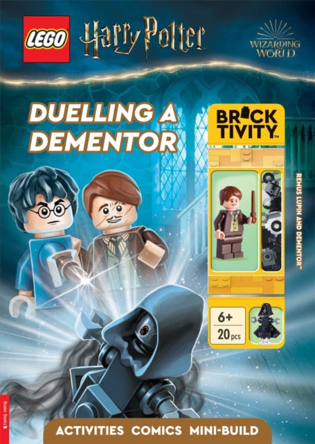 9781916763166-LEGOr Harry PotterT: Duelling a Dementor Activity Book (with Professor Remus Lupin minifigure and DementorT mini-build)