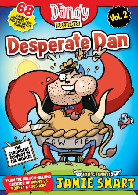 9781917436601, Dandy Presents: Desperate Dan by Jamie Smart vol. 2