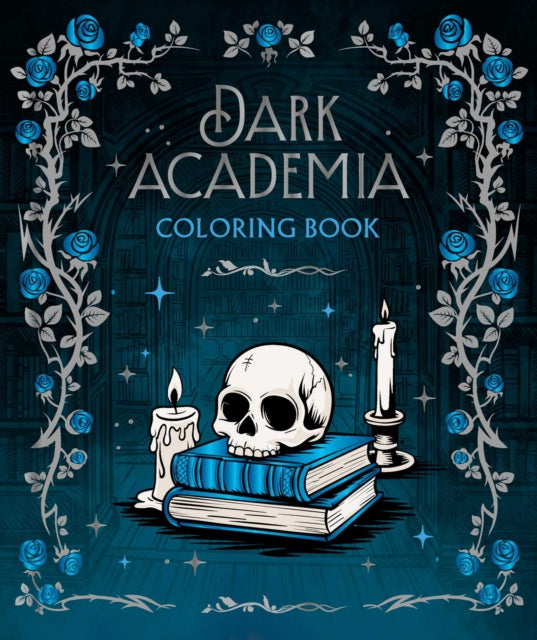 9781922468024, Dark Academia Coloring Book