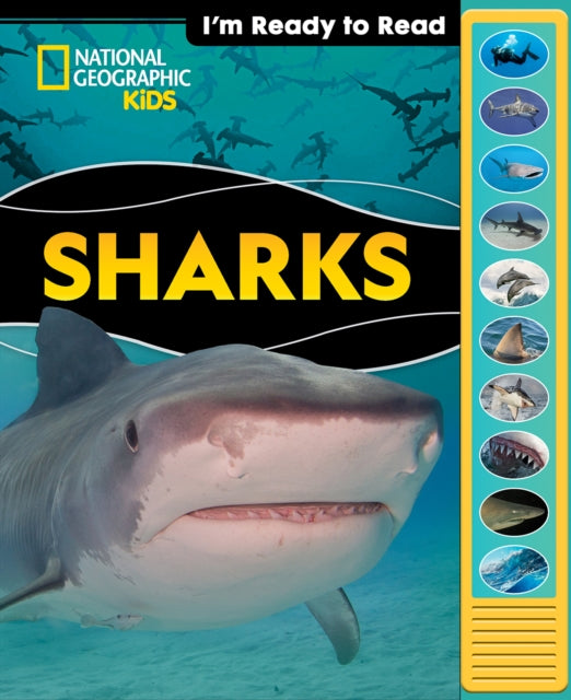 9798384600138-National Geographic Kids: Sharks I'm Ready to Read Sound Book