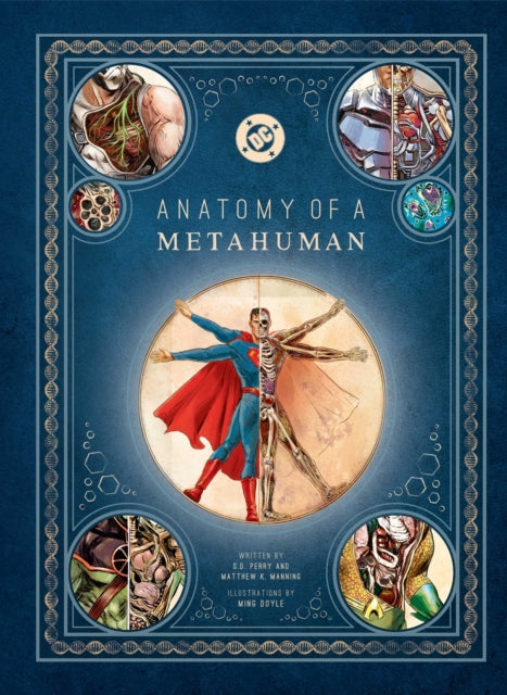 9798886639445, DC Comics: Anatomy of a Metahuman