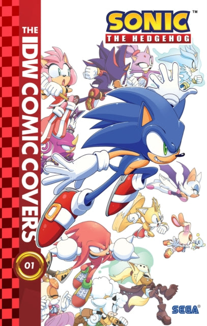 9798887243689, Sonic the Hedgehog : The IDW Comic Covers, Vol. 1