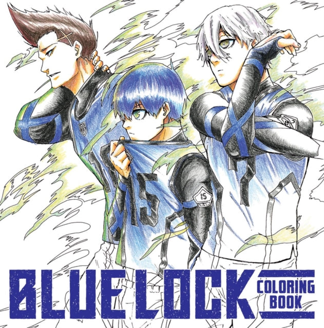 9798888775134-Blue Lock Coloring Book