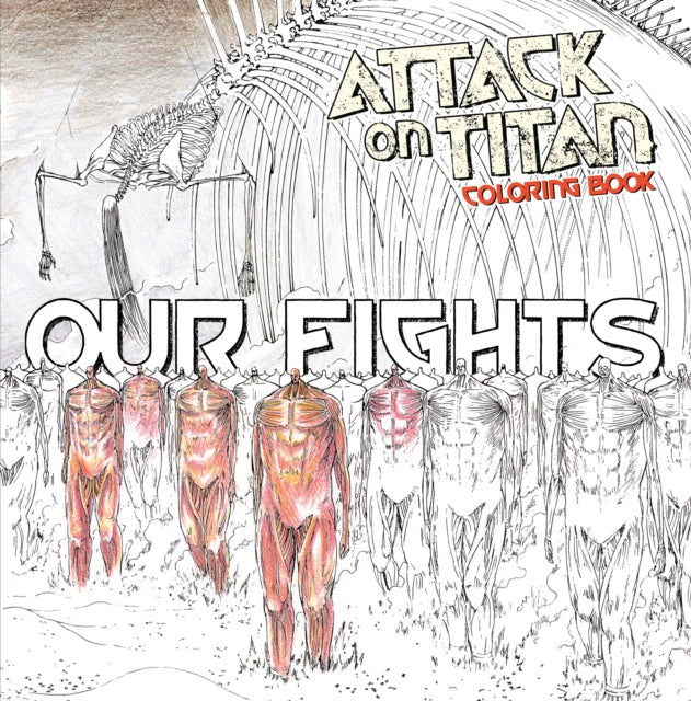 9798888777602, Attack on Titan Coloring Book 2: Our Fights