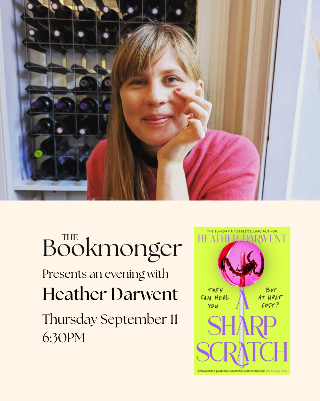 Heather Darwent - Author Event