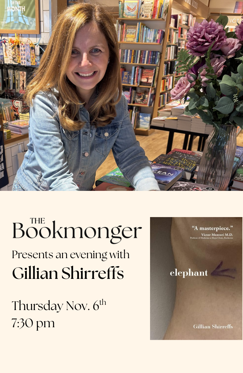 The Bookmonger Presents: A Beatson Cancer Charity Fundraising Event with Author Gillian Shirreffs