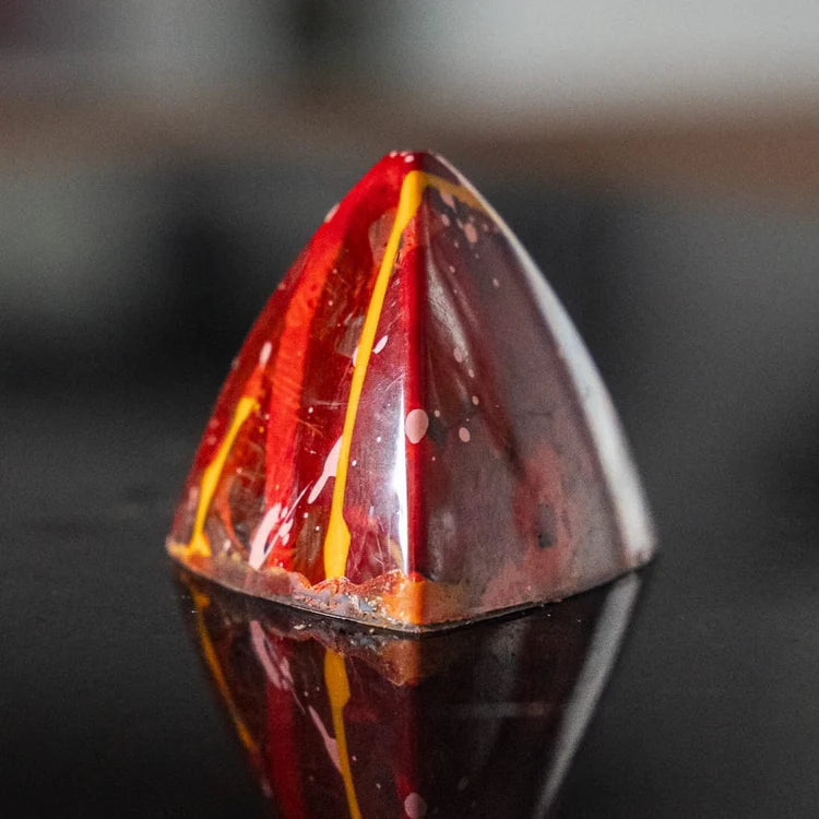 Strawberry Black Pepper Vinegar Truffle