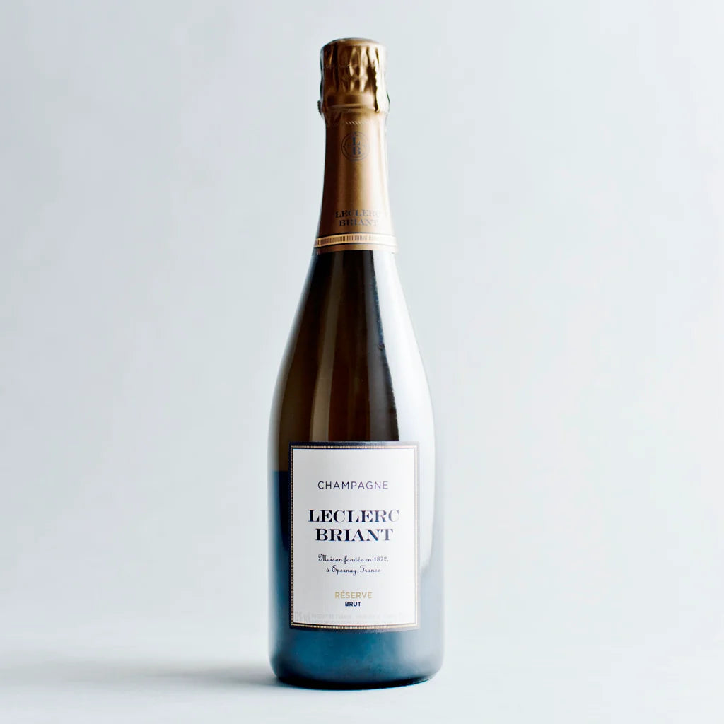 Bottle of Brut Resérve, Champagne Leclerc Briant, FRANCE NV