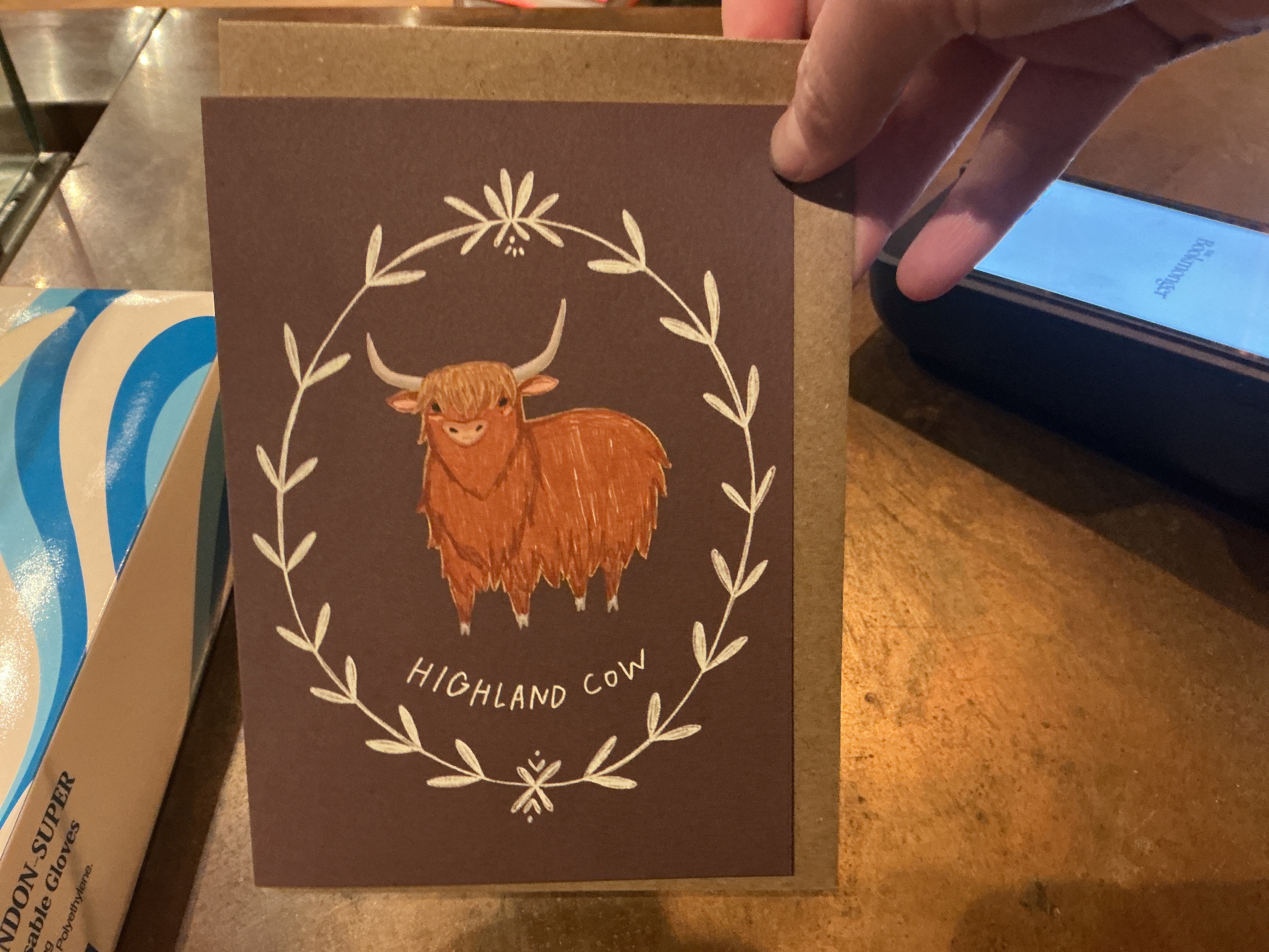 Highland Cow (Joy Nevada Card)