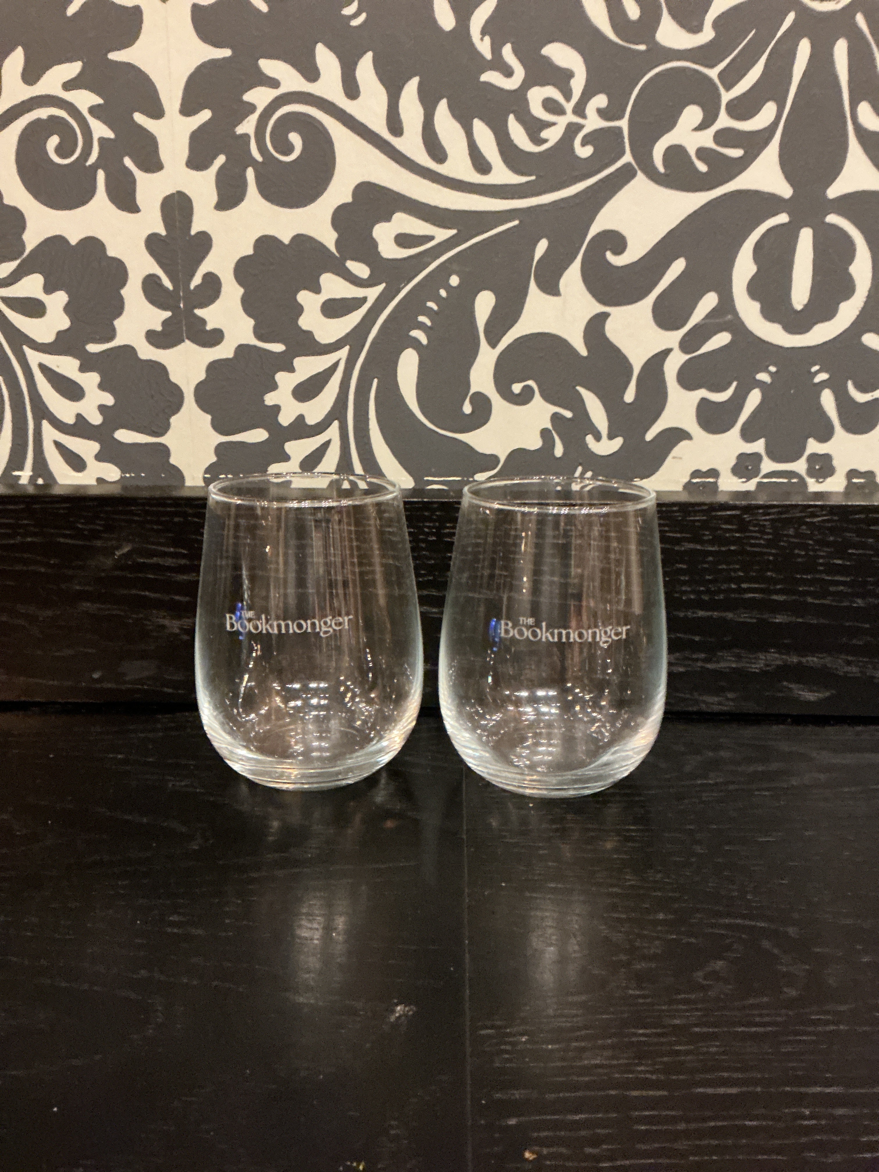 Engraved Stemless Wine Glass (set of 2)