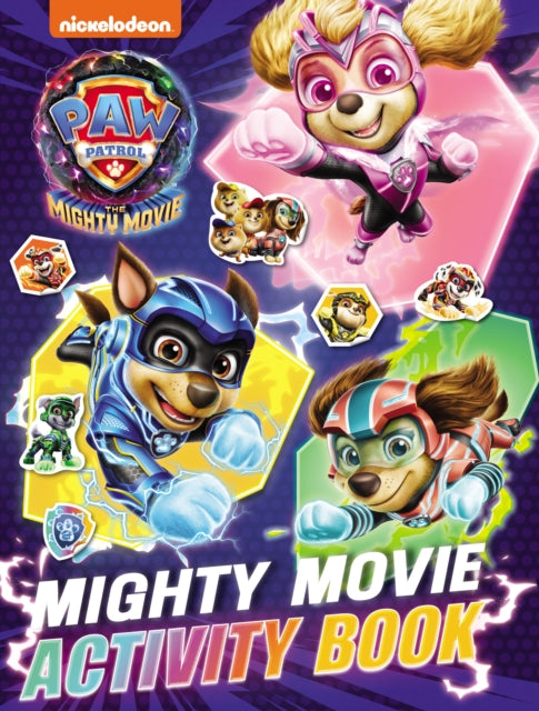 9780008537258-PAW Patrol Mighty Movie Sticker Activity Book