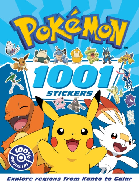 9780008552718-Pokemon: 1001 Stickers