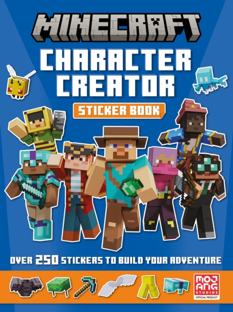 9780008615529-Minecraft Character Creator Sticker Book